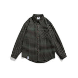 Men Shacket Long Sleeve Autumn Shirt Autumn Shirt Loose Casual Plaid Shirt for Men