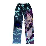 Straight-Leg Pants Men's Autumn and Winter Sweatpants Large Size Sailor Moon Print Clothes for Men