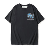 Spring And Summer Short Sleeve Printing Design Owt