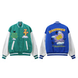 Mens Fall Outfits Hip Hop Jacket Loose Casual Couple Jacket