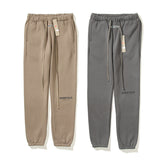 Fog Essentials Pants Early Autumn Multi-Line Reflective Embroidery Drawstring Leisure Ankle-Tied Sweatpants