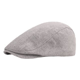 Scally Cap Cotton Linen Beret