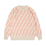 Men Fall Outfits Vintage Cartoon Letter Autumn Sweater Knitwear Coat