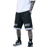 Mens Cargo Shorts Men's Five-Point Shorts Men's Summer Knitted Trousers Youth Workwear Shorts Men