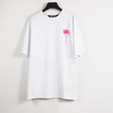 Palm Angels Loose round Neck Short Sleeve T-shirt Spring and Summer