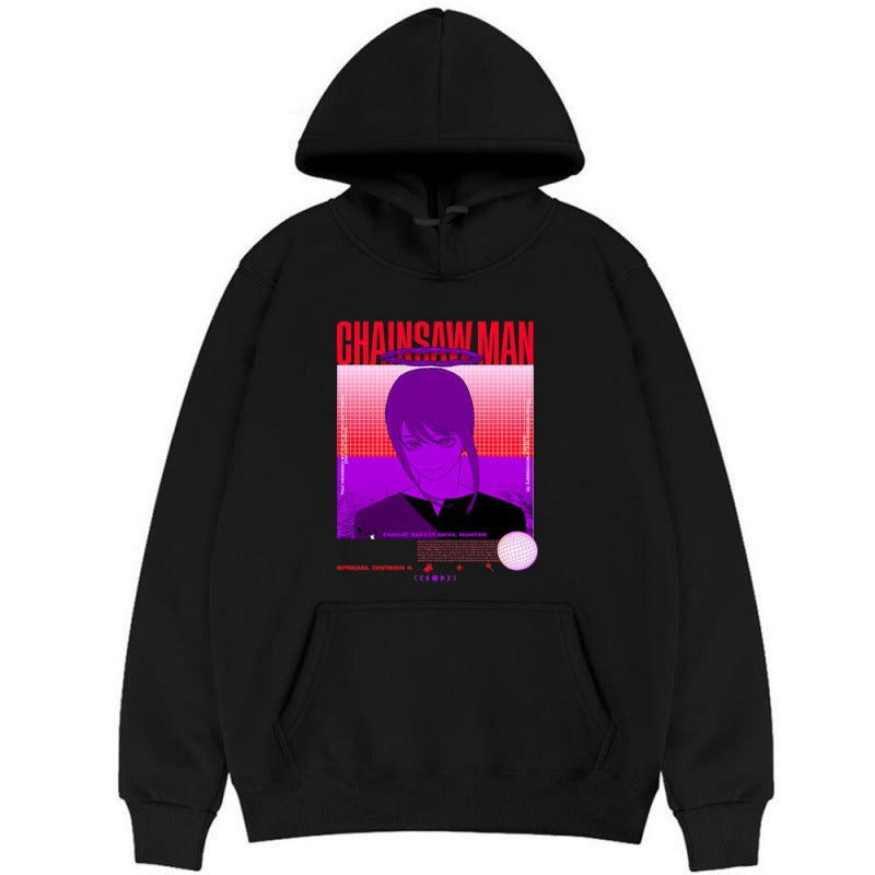 Chainsaw Man Hoodie Anime Angel Devil