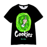 Cookies Shirt Summer 3D Digital Printing Cookies Cookies_cigar Backwoods