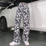 Harajuku Clothing Men Classic Retro Pants Straight Leg Pan Summer Retro Casual Pants Men's Trousers
