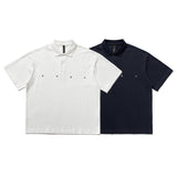 2022 Summer man t shirt Embroidered Lapel Polo Shirt