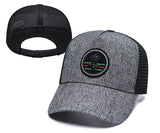 Wolf Print Cap Baseball Cap Men's Embroidered Spring Animal Mesh Cap
