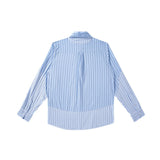 Men Shacket Long Sleeve Autumn Shirt Autumn Color Contrast Patchwork Youth Fashion Casual Shirt