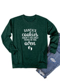 Cookies Shirt Autumn Fashion Loose and Simple Cookies Aren't the Letter Long Sleeve T-shirt