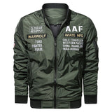 Tactics Style Men Outdoor Windproof Coat Men Casual Jacket Stand Collar Baseball Uniform plus Size Men's Casual Men's Flight Jacket Men