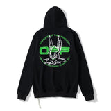 Autumn And Winter Joint Name Bugs Bunny Pattern Printed Hoodie Men And Women Same Style