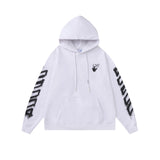 Autumn And Winter Classic Graffiti Splash-Ink Arrow Hooded Sweater For Men And Women