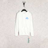 Autumn And Winter Palm Square Letter Pattern Hooded Sweater For Men And Women