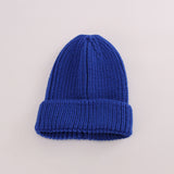 Mens Beanies Letters Woolen Cap Female Students Autumn and Winter Thermal Knitting Skullcap
