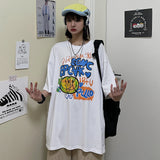 Harajuku Clothing Men's Tshirt Classic Shirts Vintage Loose Short Sleeved T-shirt Sleeve