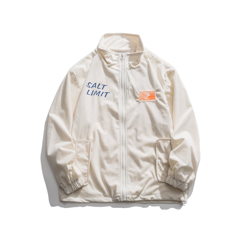 Men's plus Size Sports Vintage Overalls Jacket Men's Spring Corduroy Jacket Male Student Baseball Uniform Male Trendy Men Coat