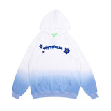 Men Fall Outfits Love Heart Embroidered Hoodie Loose Couple's Tops