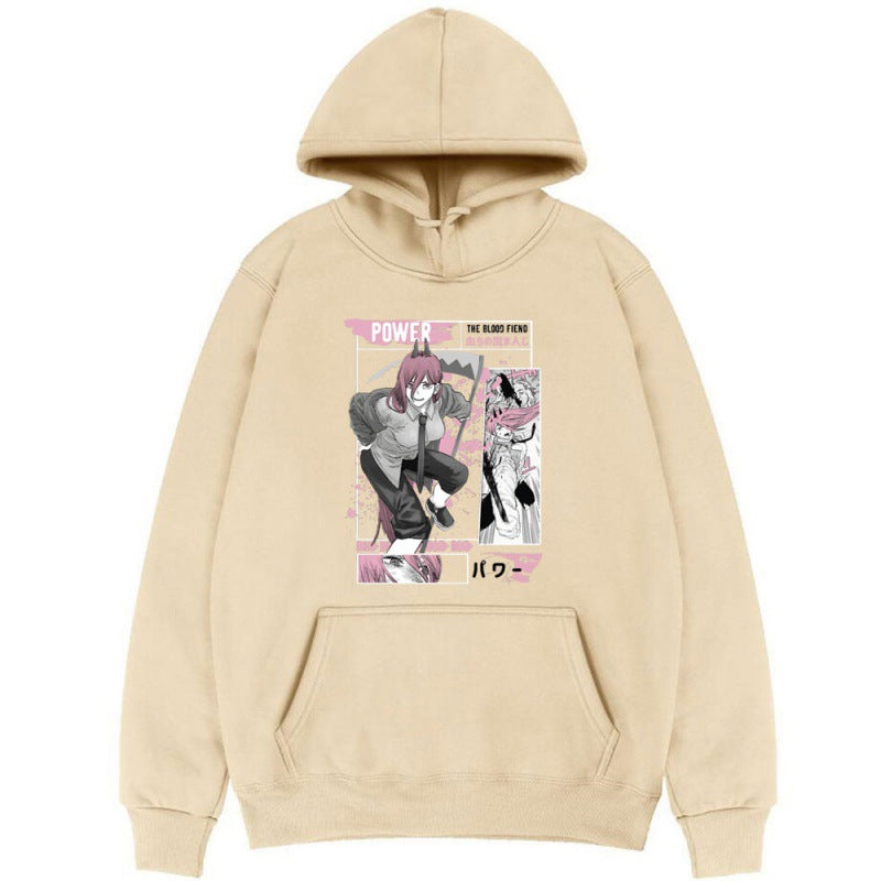 Chainsaw Man Hoodie Anime Pava Creative Sweater