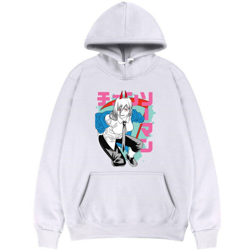 Chainsaw Man Hoodie Anime Pava Creative Sweater