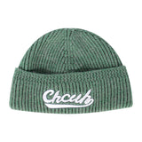 Mens Beanies Three-Dimensional Letter Embroidery Solid Color Hip Hop Skullcap Autumn and Winter Knitting Hat