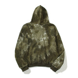 Fog Essentials Hoodie Autumn and Winter Fog Washed Distressed Tie-Dye Series Hooded Sweater