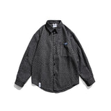 Men Long Sleeve Autumn Retro Loose Casual Shirt