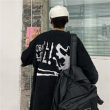 Harajuku Clothing Men's Casual Shirts Summer Printed Men's and Women's Coats Casual Top Fashion