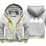 Batman Hoodie Cardigan Sports Fleece Padded