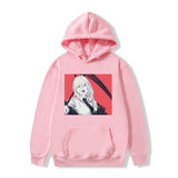 Chainsaw Man Hoodie Pava Anime Fleece-Lined