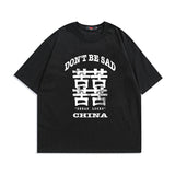 2022 Summer man t shirt Text Printed Short Sleeve