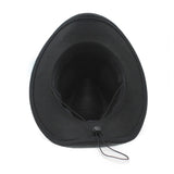 Wester Hats Woolen Denim Hat for Men and Women Knight's Cap Fedora Hat Felt Cap