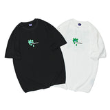 Men T Shirt Summer Casual Tops Men's Clothes Summer Wear Vintage Men's round Neck Short Sleeve Casual Loose Flower Print T-shirt