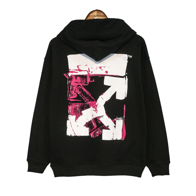 Autumn And Winter Arrow Hand Painted Graffiti Hooded Sweater Men And Women