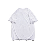 Men's T Shirt Summer Casual Tops Printed Short Sleeve T-shirt Men's Necklace Decorative Half Sleeve High Street Fashionable Half Sleeve