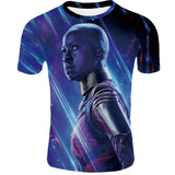 Captain America T Shirt Avengers 4 Short Sleeve T-shirt