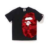 A Ape Print For Kids T Shirt Cartoon Camouflage Print Cotton T-shirt Short Sleeve