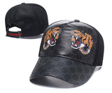 Wolf Print Cap Baseball Cap Men's Embroidered Spring Animal Mesh Cap