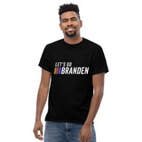 Let's Go Brandon T Shirt Men's round Neck T-shirt Casual Sports Short Sleeve