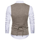 Tuxedo Vests Men Suit Vest Suit Autumn and Winter Vest Casual