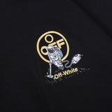 Autumn And Winter Ow Outer Space Astronauts Arrow Fashion Brand Crew Neck Casual Loose Men'S Women'S Pullover