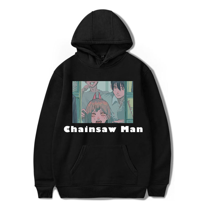 Chainsaw Man Hoodie Anime Chainsaw Man Pawa