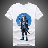 Demon Slayer Tshirt Men's Classic Shirts Anime Character Costume T-shirt Breathable Anime Print Men's Clothing Fashionable Jacket