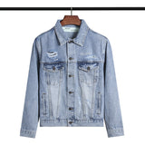 Jean Jacket Spring And Autumn Casual Hip Hop Cotton Denim Jacket