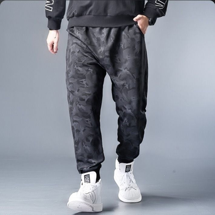 Men Pants Sports Jogger Pants Drawstring Pants