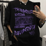 Harajuku Clothing Men's Tshirt Classic Retro Shirts Summer Vintage Printed Men and Women round Neck Loose Short Sleeves