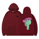 Maroon Graphic Hoodie