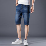 Men Jean Shorts Summer Shorts Men's Cool Breathable Youth Fashion Casual Men's Jeans